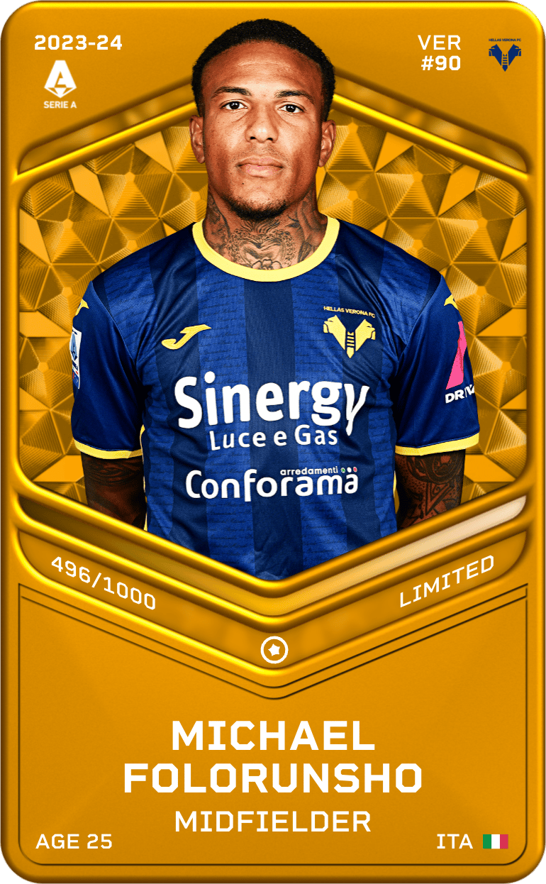 Michael Folorunsho 2023-24 • Limited 496/1000