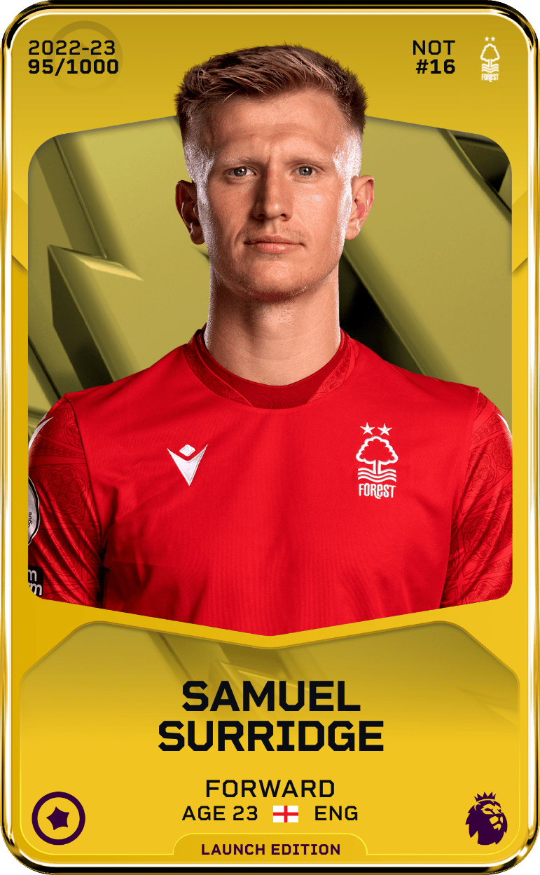 Samuel Surridge 2022-23 • Limited 95/1000