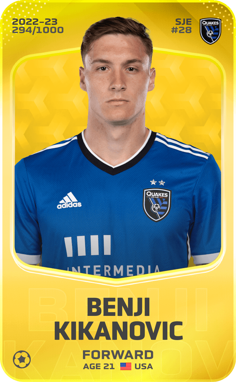Benji Kikanovic 2022-23 • Limited 294/1000