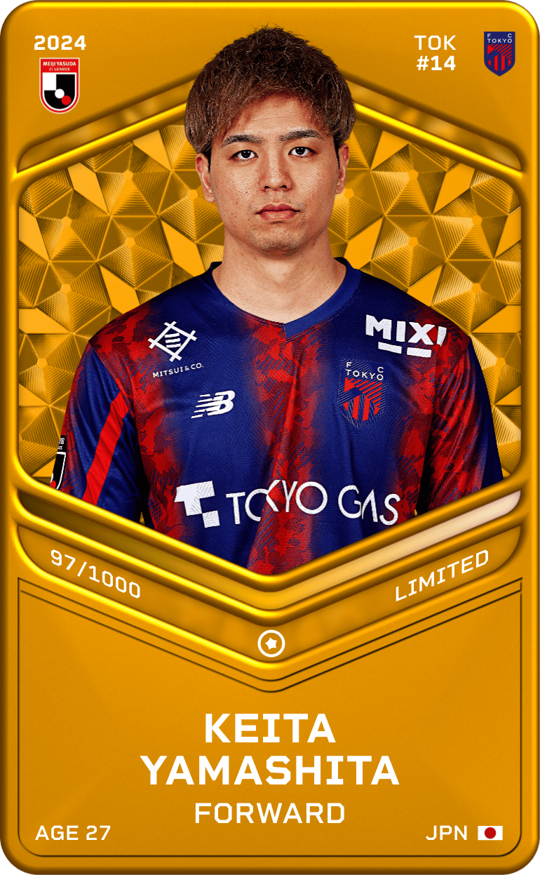Keita Yamashita 2024-25 • Limited 97/1000