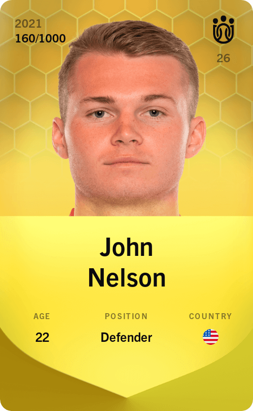 John Nelson 2021-22 • Limited 160/1000