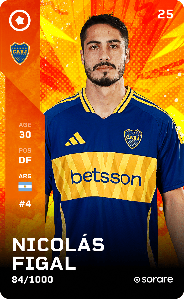 Nicolás Figal 2025-26 • Limited 84/1000