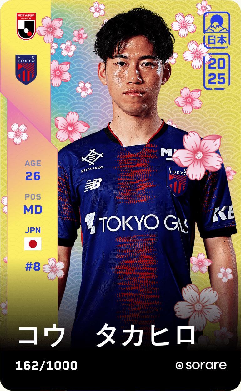 Takahiro Ko 2025-26 • Limited 162/1000