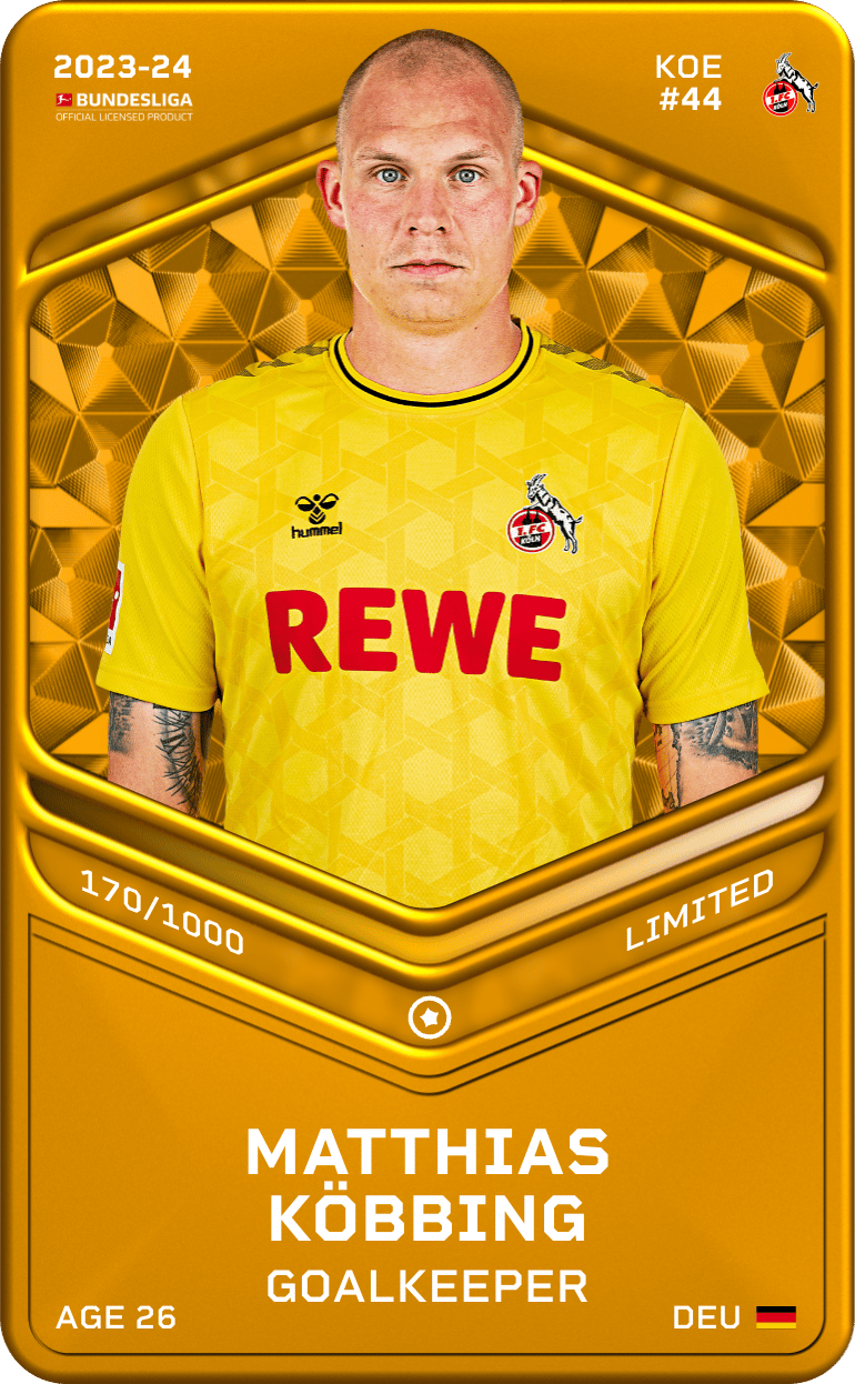Matthias Köbbing 2023-24 • Limited 170/1000