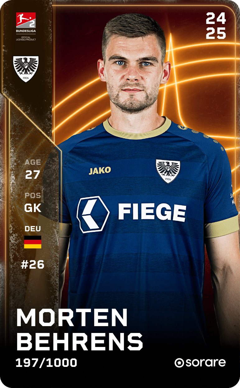 Morten Behrens 2024-25 • Limited 197/1000