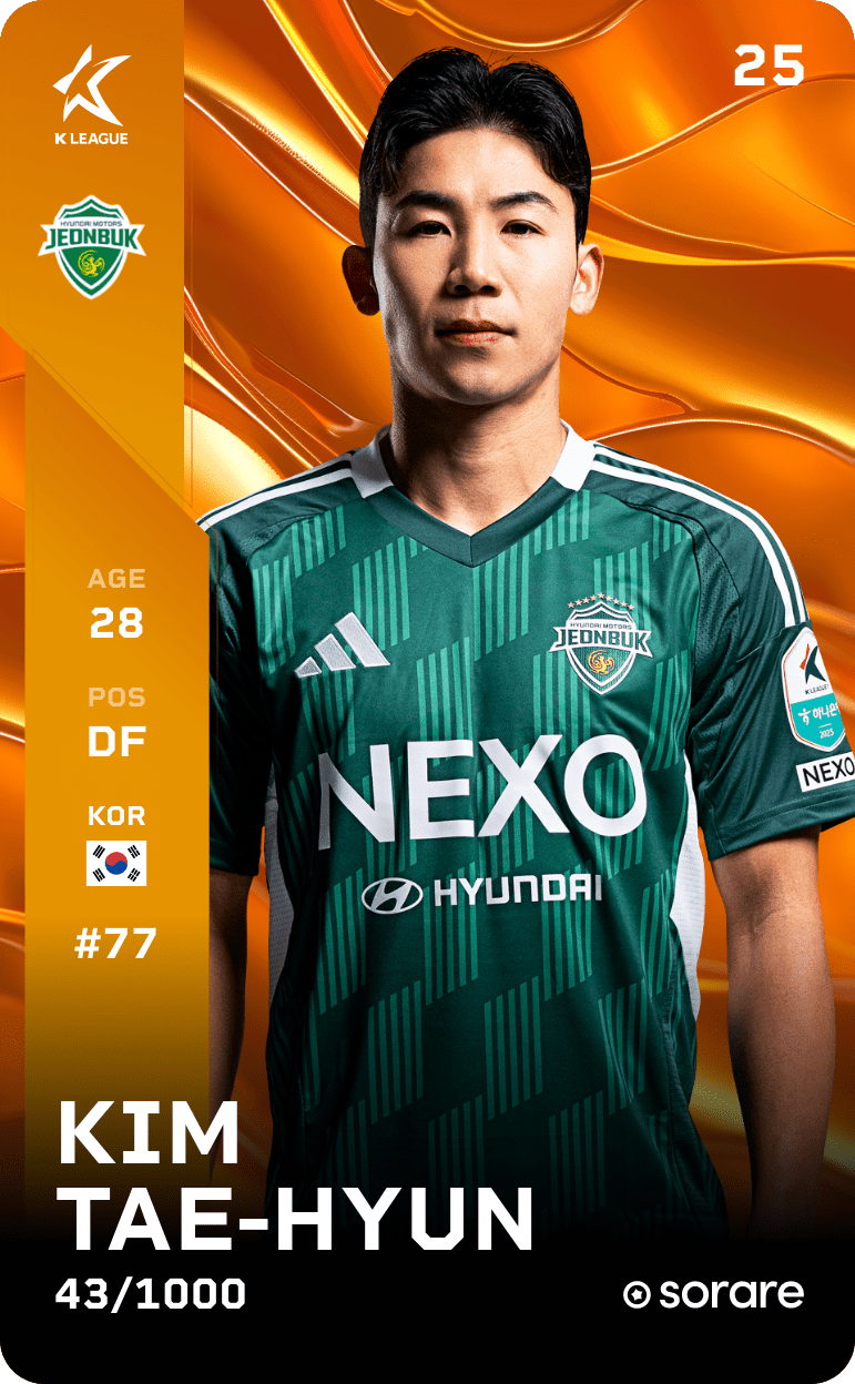 Kim Tae-Hyun 2025-26 • Limited 43/1000
