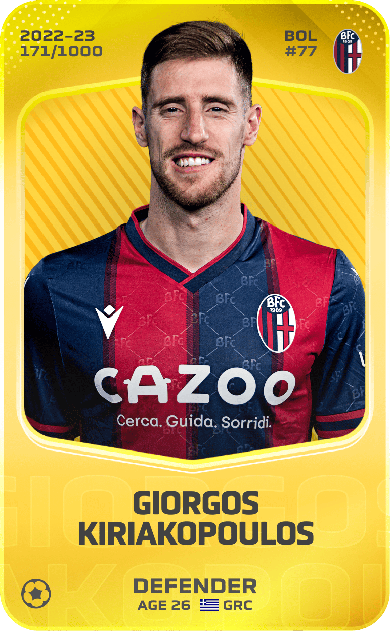 Giorgos Kiriakopoulos 2022-23 • Limited 171/1000
