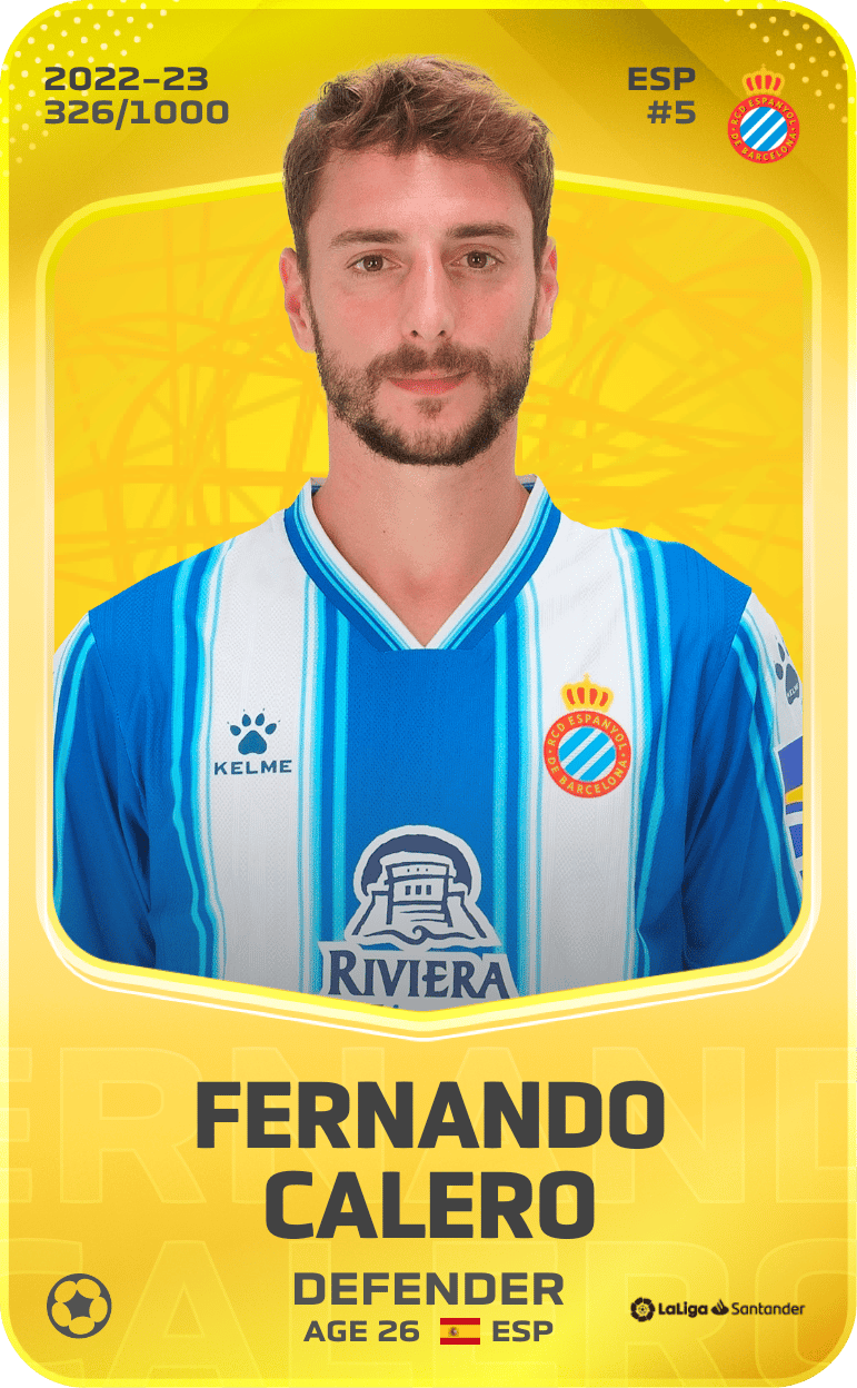Fernando Calero 2022-23 • Limited 326/1000