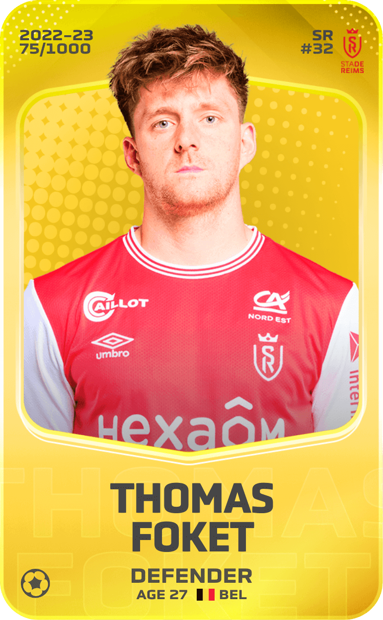 Thomas Foket 2022-23 • Limited 75/1000