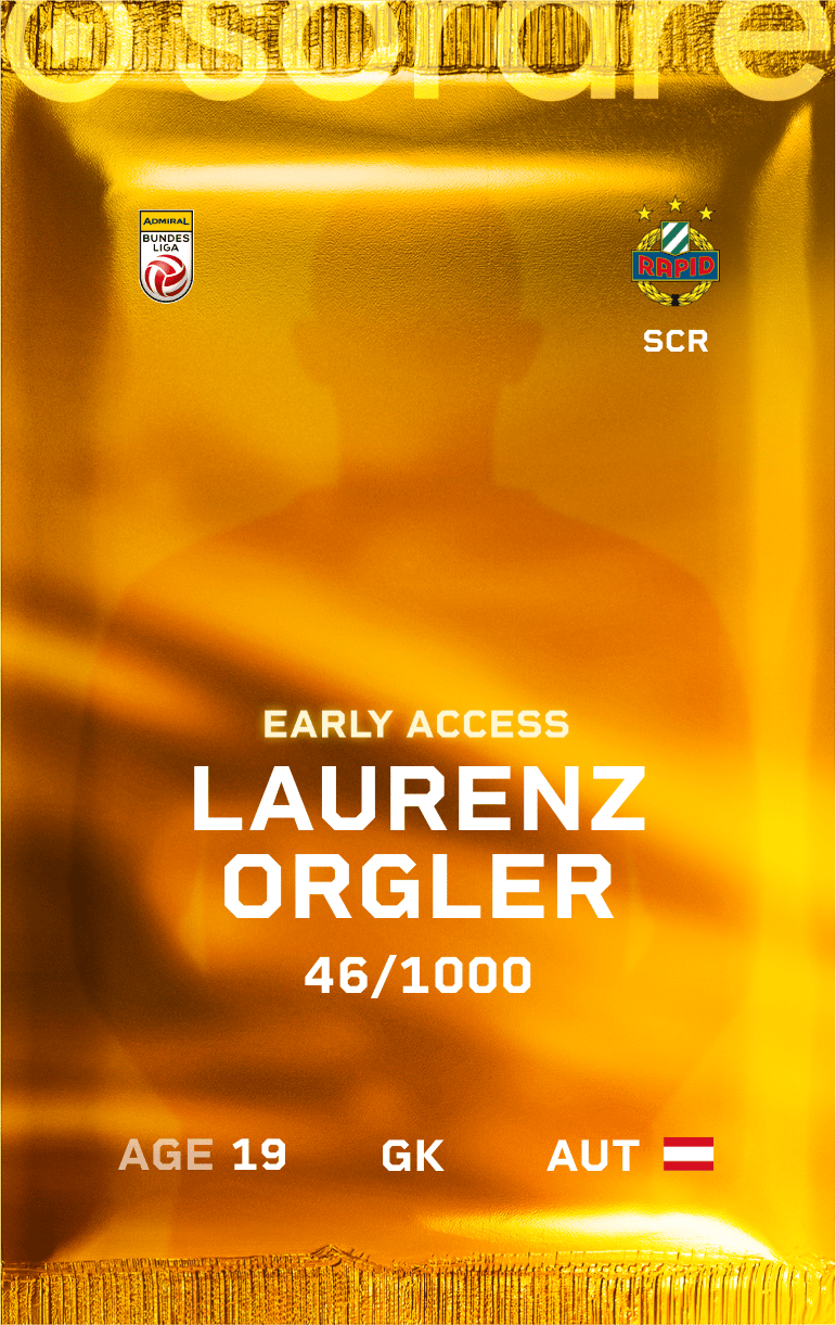 Laurenz Orgler 2024-25 • Limited 46/1000