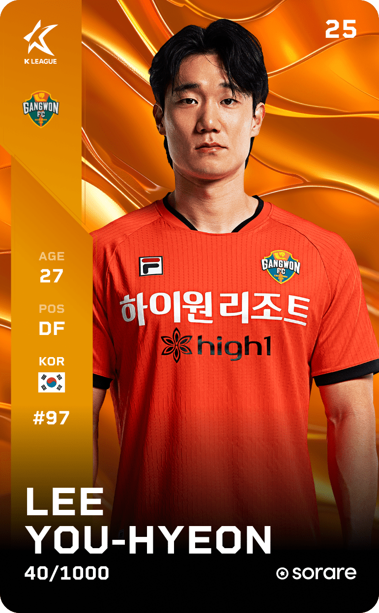 Lee You-Hyeon 2025-26 • Limited 40/1000