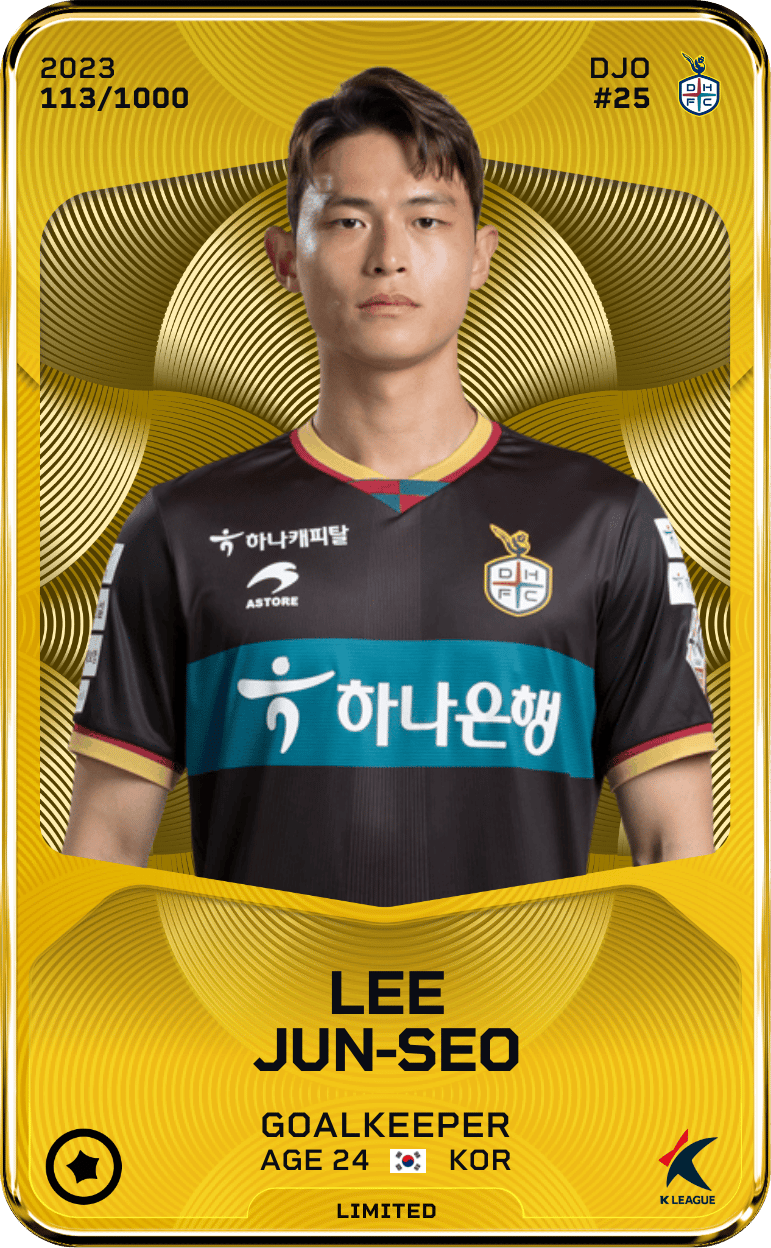 Lee Jun-Seo 2023-24 • Limited 113/1000