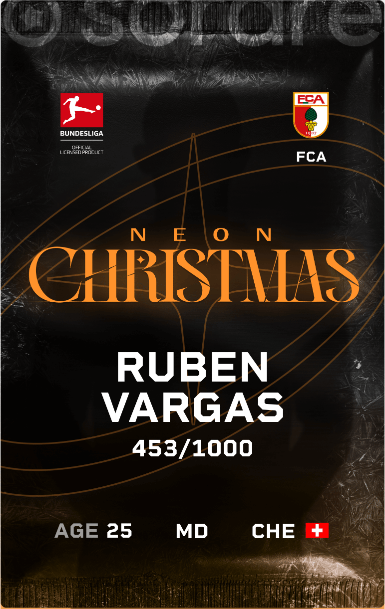 Ruben Vargas 2024-25 • Limited 453/1000