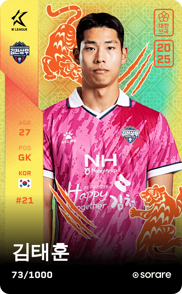 Kim Tae-Hoon 2025-26 • Limited 73/1000