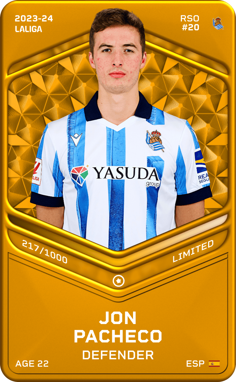 Jon Pacheco 2023-24 • Limited 217/1000