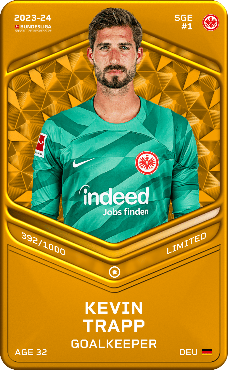Kevin Trapp 2023-24 • Limited 392/1000