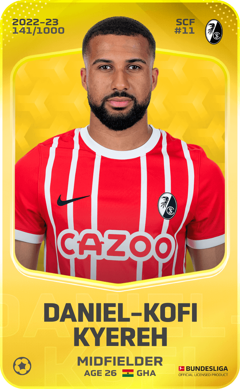Daniel-Kofi Kyereh 2022-23 • Limited 141/1000