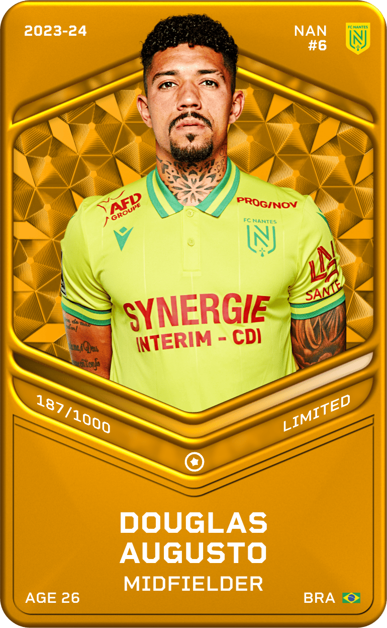 Douglas Augusto 2023-24 • Limited 187/1000