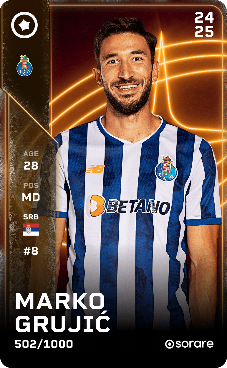 Marko Grujić 2024-25 • Limited 502/1000