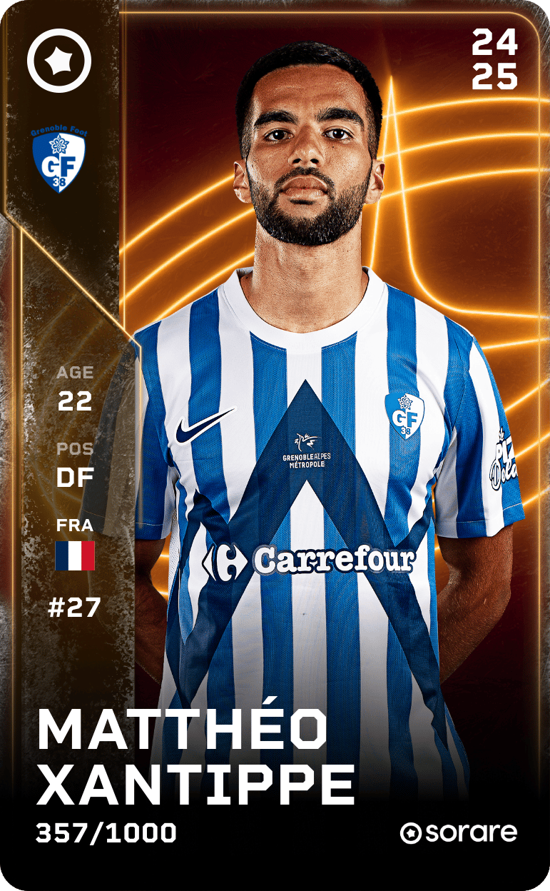 Matthéo Xantippe 2024-25 • Limited 357/1000