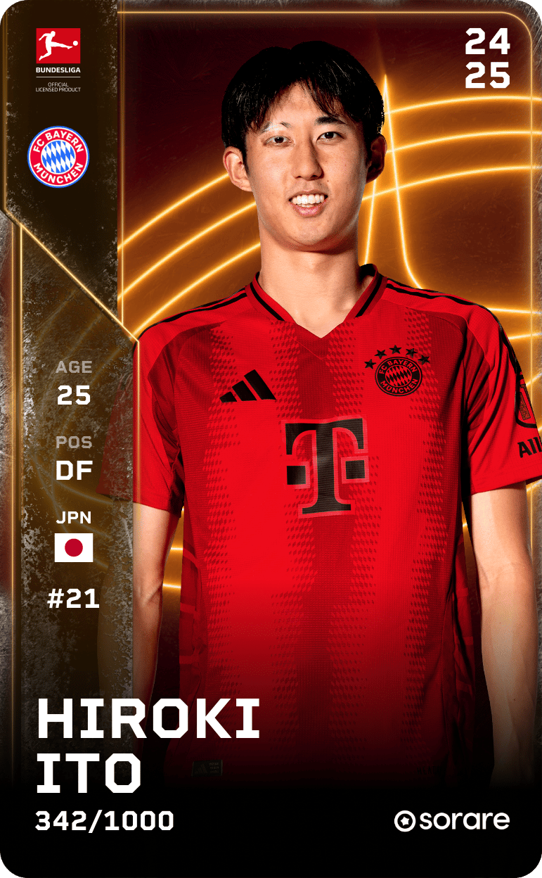 Hiroki Ito 2024-25 • Limited 342/1000