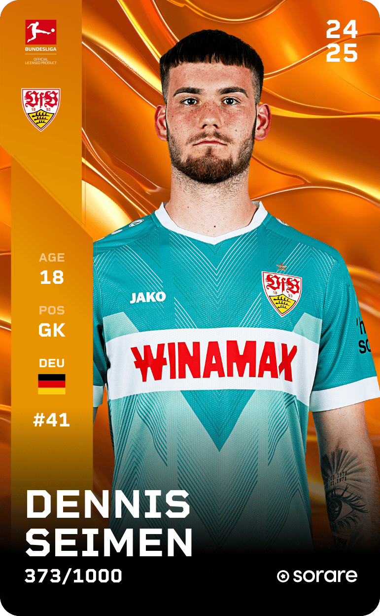 Dennis Seimen 2024-25 • Limited 373/1000