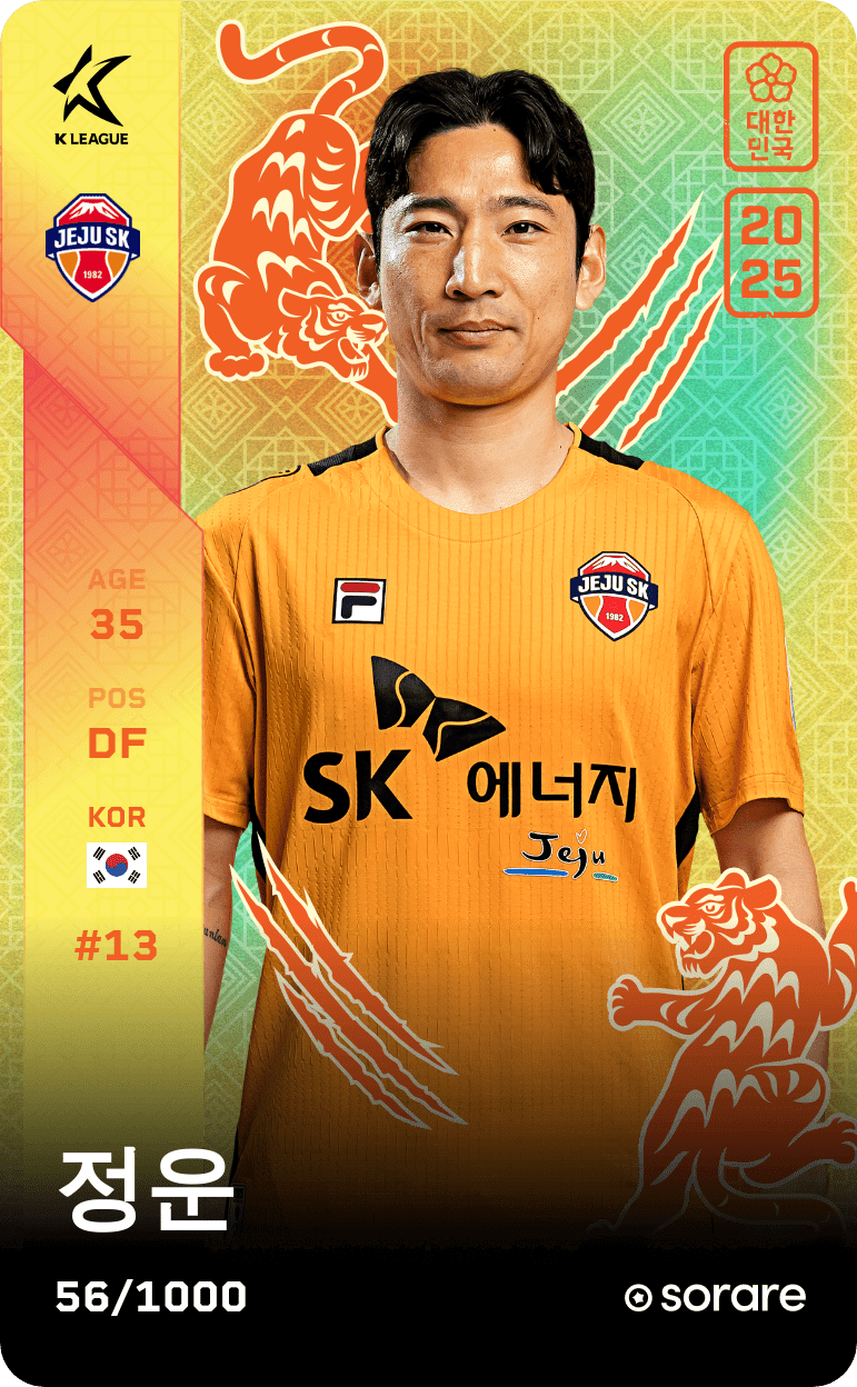Jeong Woon 2025-26 • Limited 56/1000