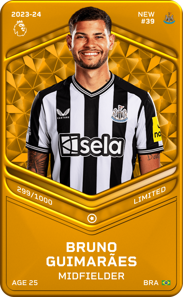 Bruno Guimarães 2023-24 • Limited 299/1000