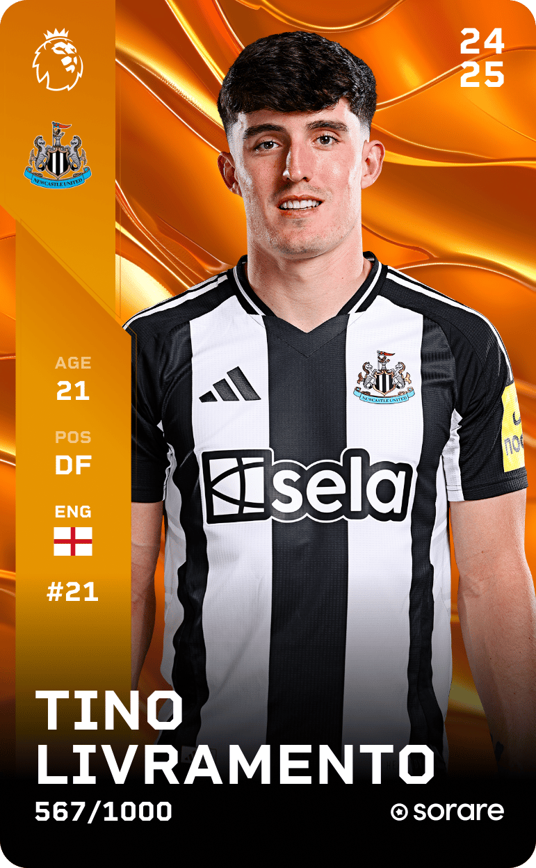 Tino Livramento 2024-25 • Limited 567/1000