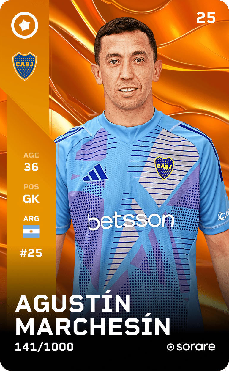 Agustín Marchesín 2025-26 • Limited 141/1000