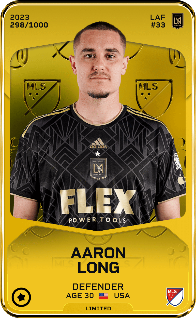Aaron Long 2023-24 • Limited 298/1000