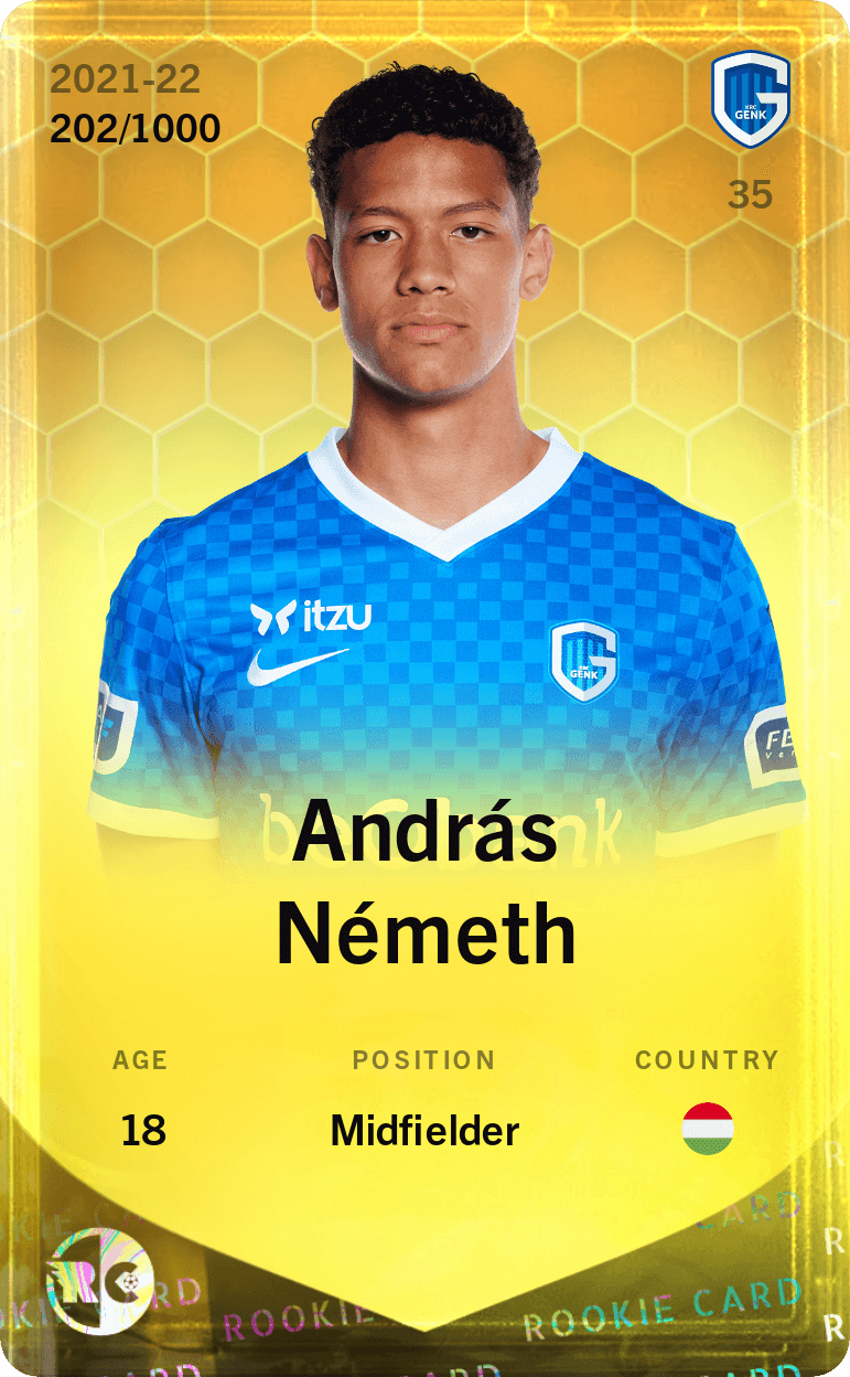 András Németh 2021-22 • Limited 202/1000