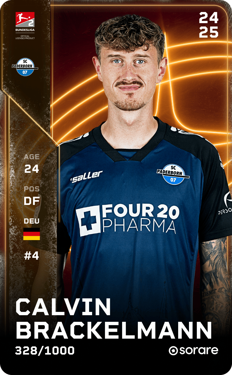 Calvin Brackelmann 2024-25 • Limited 328/1000