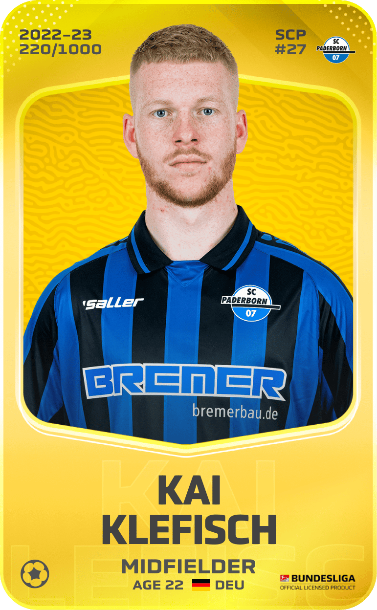 Kai Klefisch 2022-23 • Limited 220/1000
