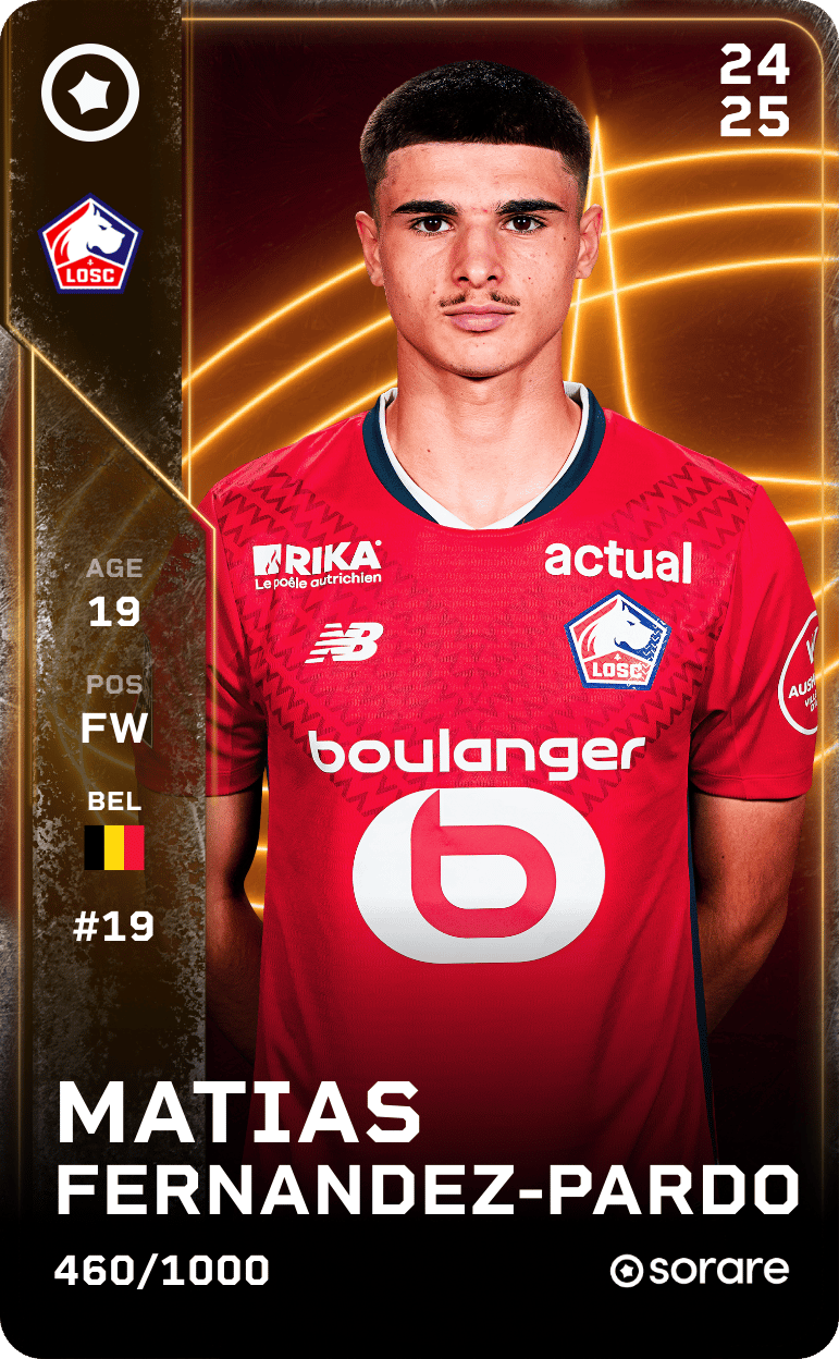 Matias Fernandez-Pardo 2024-25 • Limited 460/1000