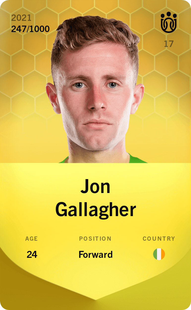 Jon Gallagher 2021-22 • Limited 247/1000