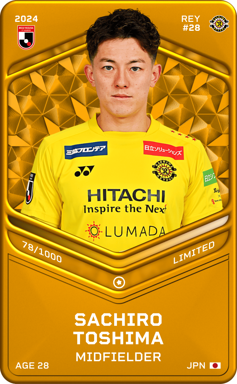 Sachiro Toshima 2024-25 • Limited 78/1000