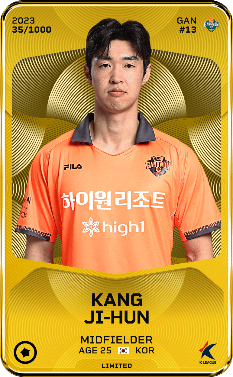 Kang Ji-Hun 2023-24 • Limited 35/1000