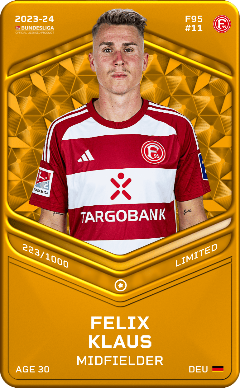 Felix Klaus 2023-24 • Limited 223/1000