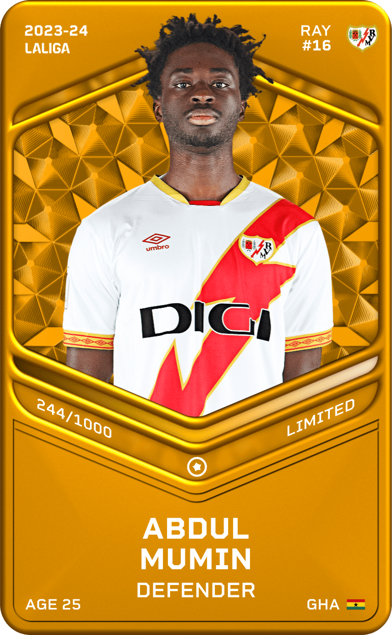 Abdul Mumin 2023-24 • Limited 244/1000