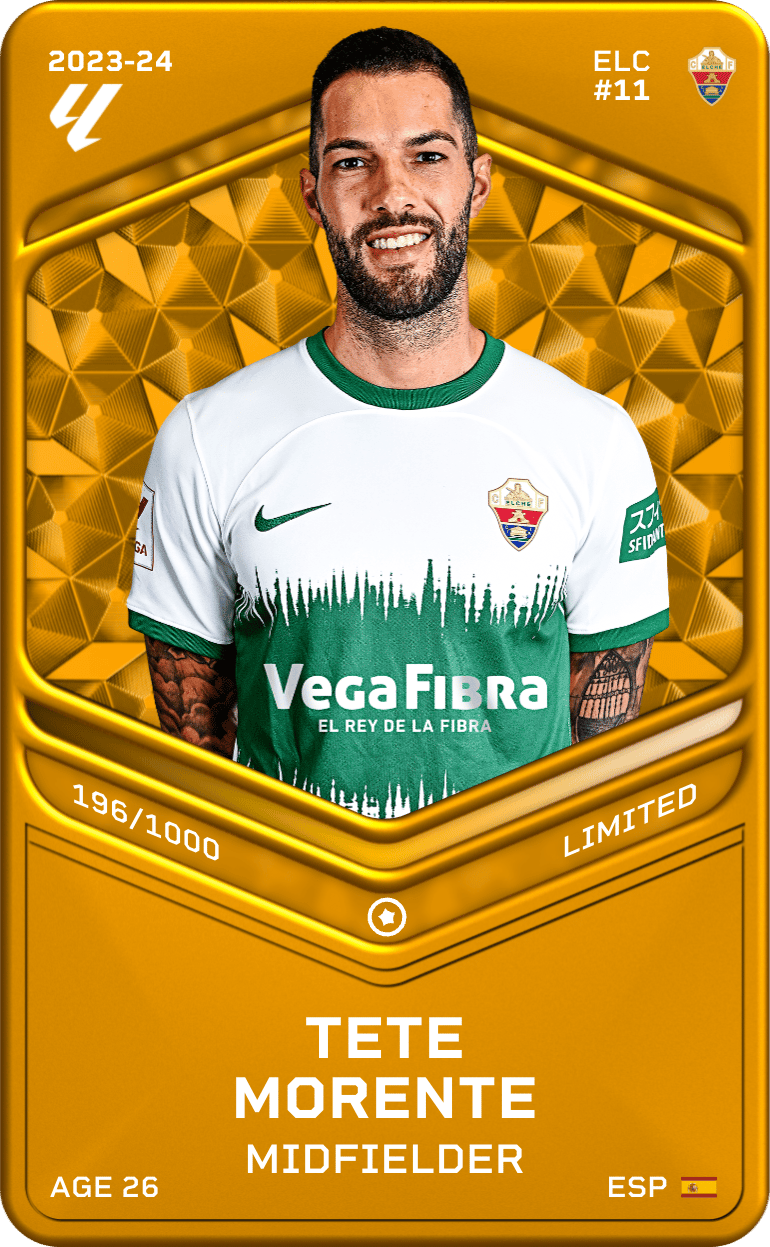 Tete Morente 2023-24 • Limited 196/1000