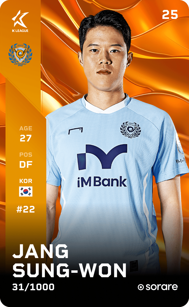 Jang Sung-Won 2025-26 • Limited 31/1000