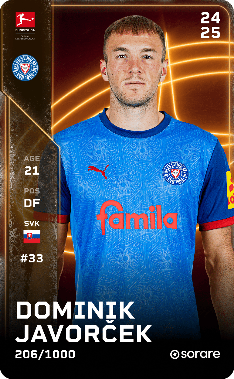 Dominik Javorček 2024-25 • Limited 206/1000