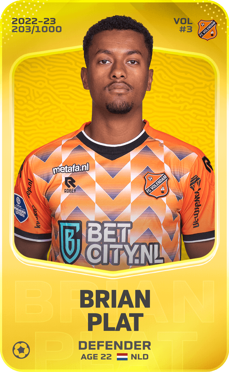 Brian Plat 2022-23 • Limited 203/1000