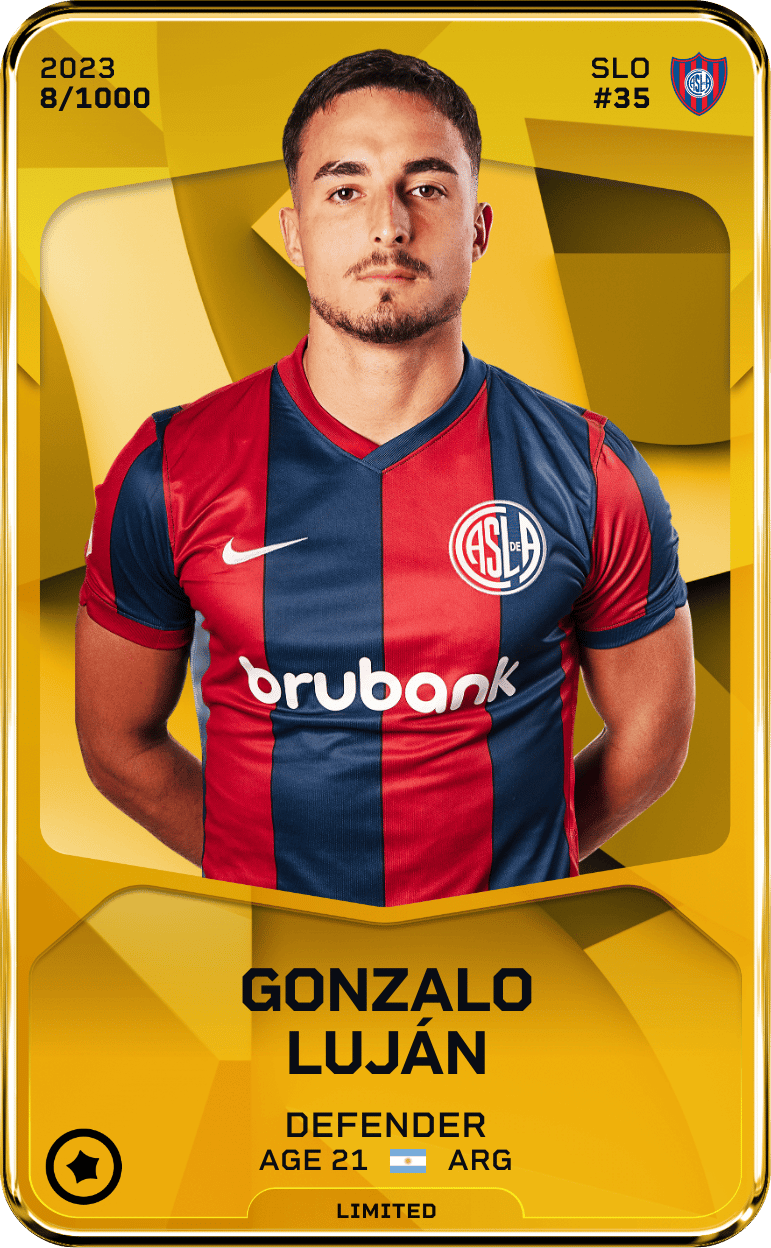 Gonzalo Luján 2023-24 • Limited 8/1000