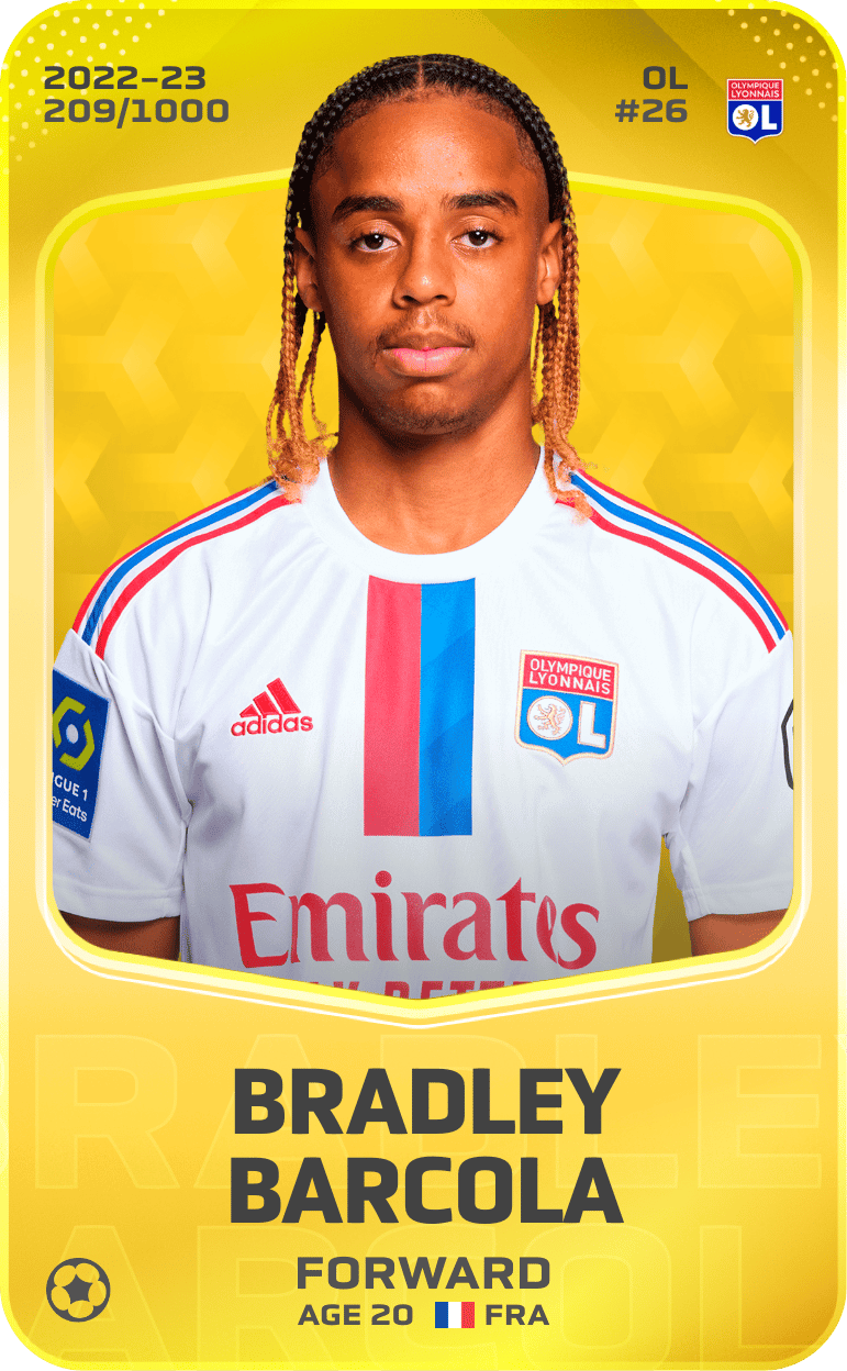 Bradley Barcola 2022-23 • Limited 209/1000