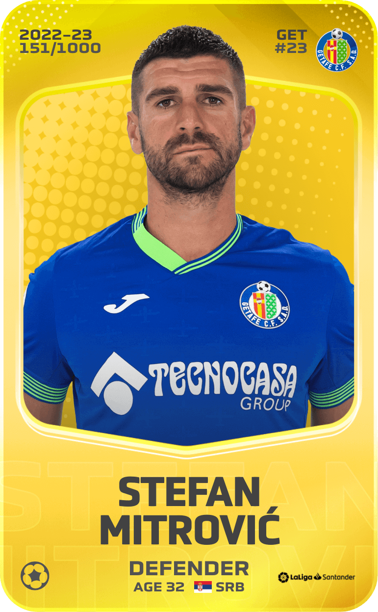 Stefan Mitrović 2022-23 • Limited 151/1000