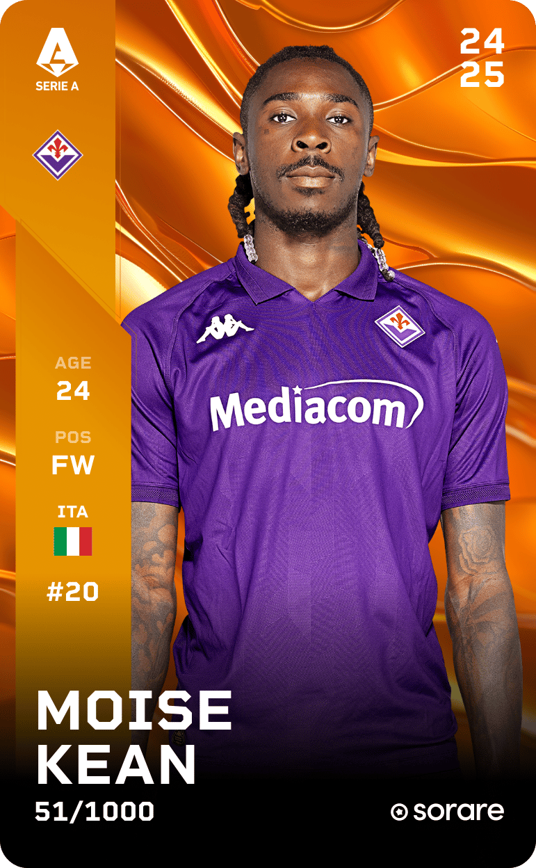 Moise Kean 2024-25 • Limited 51/1000