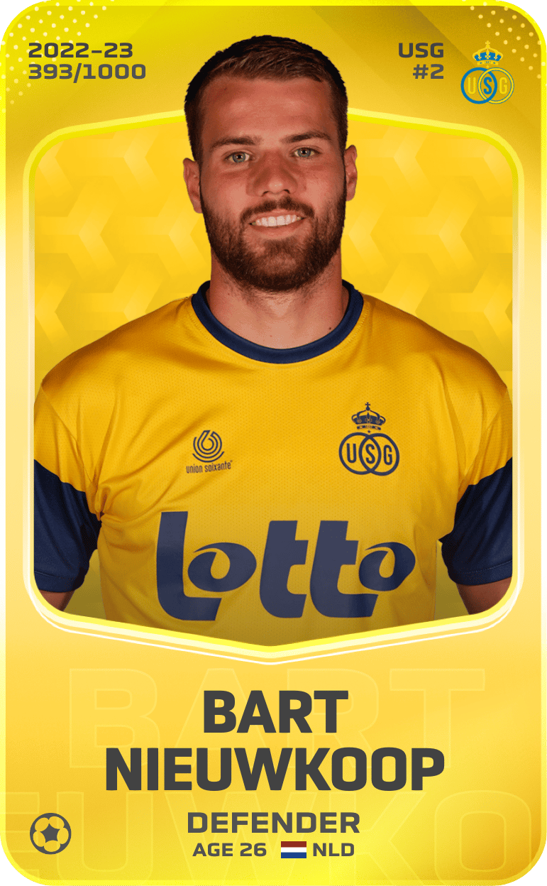 Bart Nieuwkoop 2022-23 • Limited 393/1000