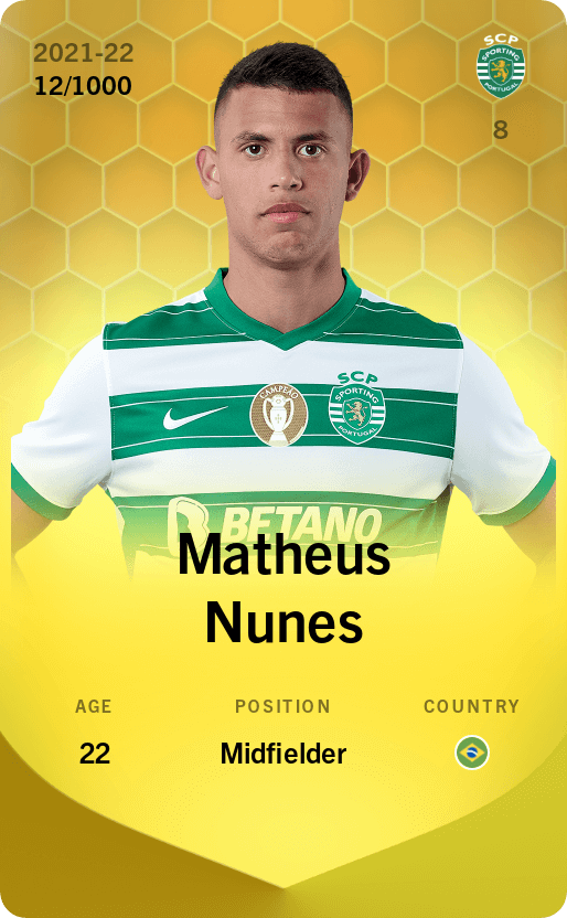 Matheus Nunes 2021-22 • Limited 12/1000